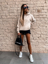 Load image into Gallery viewer, Women’s Hooded Long Sleeve Sweatshirt with Kangaroo Pocket in 4 Colors S-XXL - Wazzi&#39;s Wear