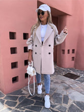Load image into Gallery viewer, Women’s Collared Long Sleeve Buttoned Coat in 5 Colors Sizes 4-14 - Wazzi&#39;s Wear