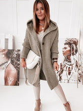 Load image into Gallery viewer, Women’s Hooded Cardigan Sweater in 9 Colors S-XL - Wazzi&#39;s Wear