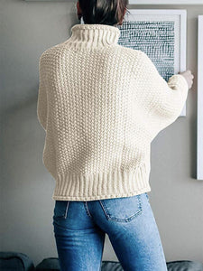 Women’s Long Sleeve Turtleneck Knit Sweater in 13 Colors Sizes 4-14 - Wazzi's Wear