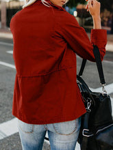 Load image into Gallery viewer, Women’s Multi-Pocket Long Sleeve Cargo Jacket in 3 Colors Sizes 4-18 - Wazzi&#39;s Wear