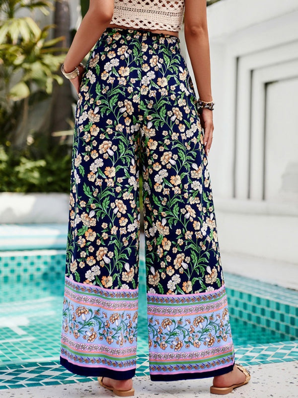 Women's New Style Casual Printed Trousers - Wazzi's Wear