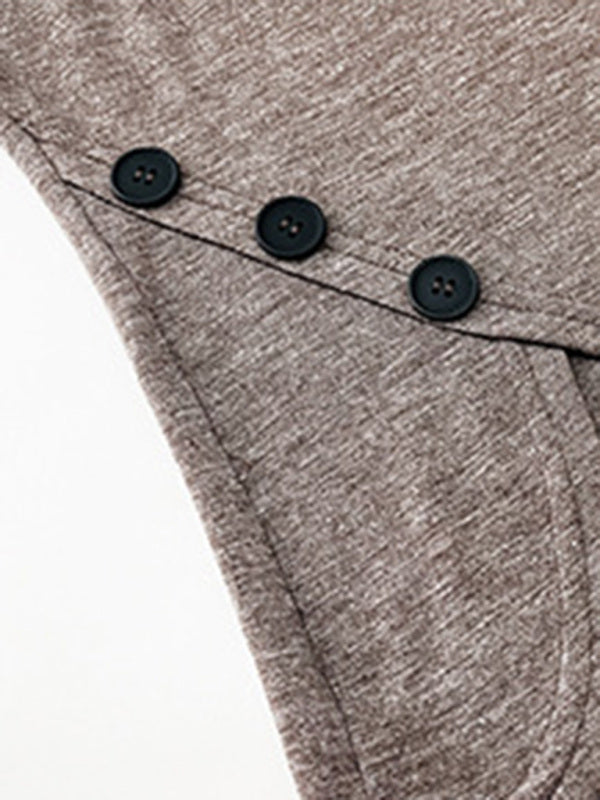 Women’s Knit Short Sleeve Top with Zipper in 4 Colors S-XL - Wazzi's Wear