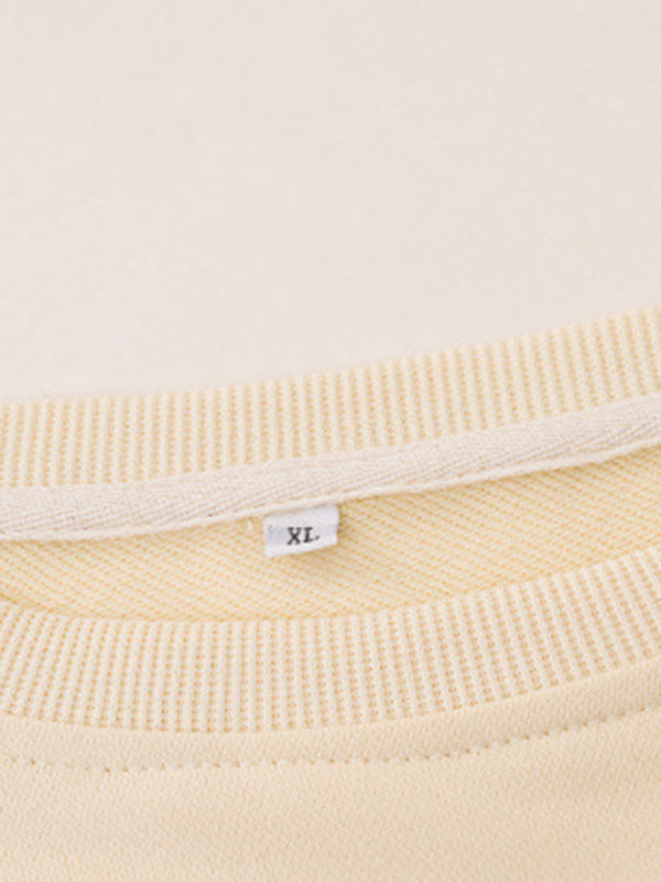 Women's Wholesale Round Neck Casual Letter Pattern Sweatshirt - Wazzi's Wear
