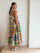 Load image into Gallery viewer, Women’s Patterned Sleeveless Halter Neck Maxi Dress S-XL - Wazzi&#39;s Wear