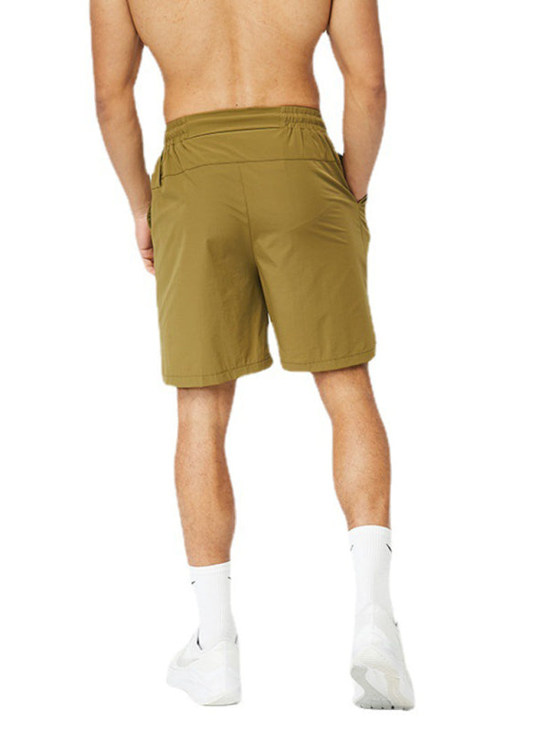 Men's Athletic Drawstring Shorts with Pockets in 4 Colors M-3XL - Wazzi's Wear