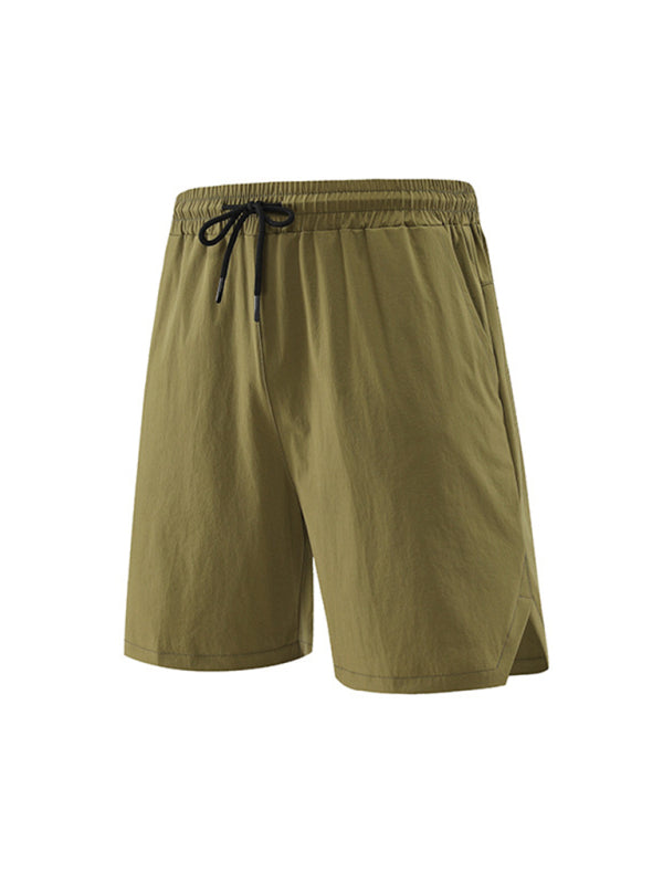 Men's Athletic Drawstring Shorts with Pockets in 4 Colors M-3XL - Wazzi's Wear