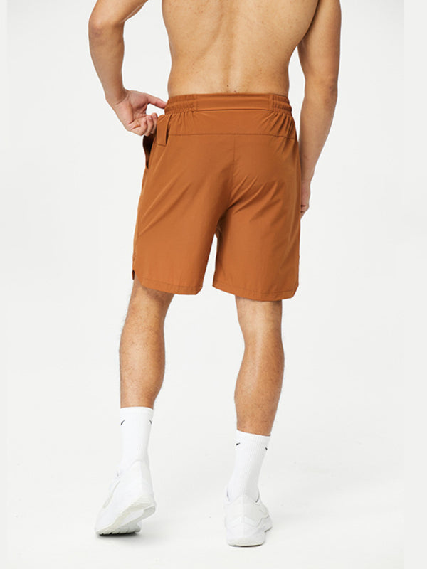 Men's Athletic Drawstring Shorts with Pockets in 4 Colors M-3XL - Wazzi's Wear
