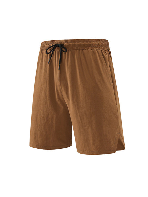 Men's Athletic Drawstring Shorts with Pockets in 4 Colors M-3XL - Wazzi's Wear