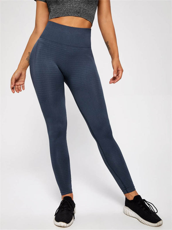 Women's Solid High Waist Yoga Pants in 5 Colors Sizes 4-14 - Wazzi's Wear