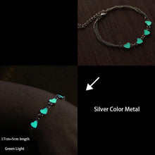 Load image into Gallery viewer, Hematite Healing Stones Glow-in-the-Dark Bracelet in 6 Colors - Wazzi&#39;s Wear