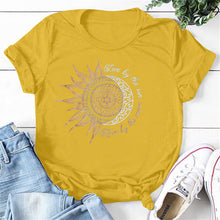 Load image into Gallery viewer, Women&#39;s Printed Short Sleeve Round Neck Top in 8 Colors Sizes 4-14