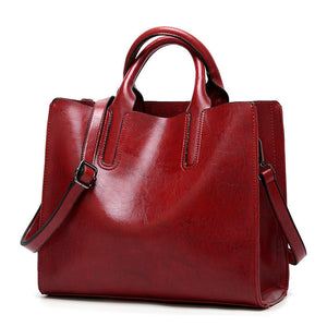 Women’s Leather Shoulder Messenger Bag in 6 Colors