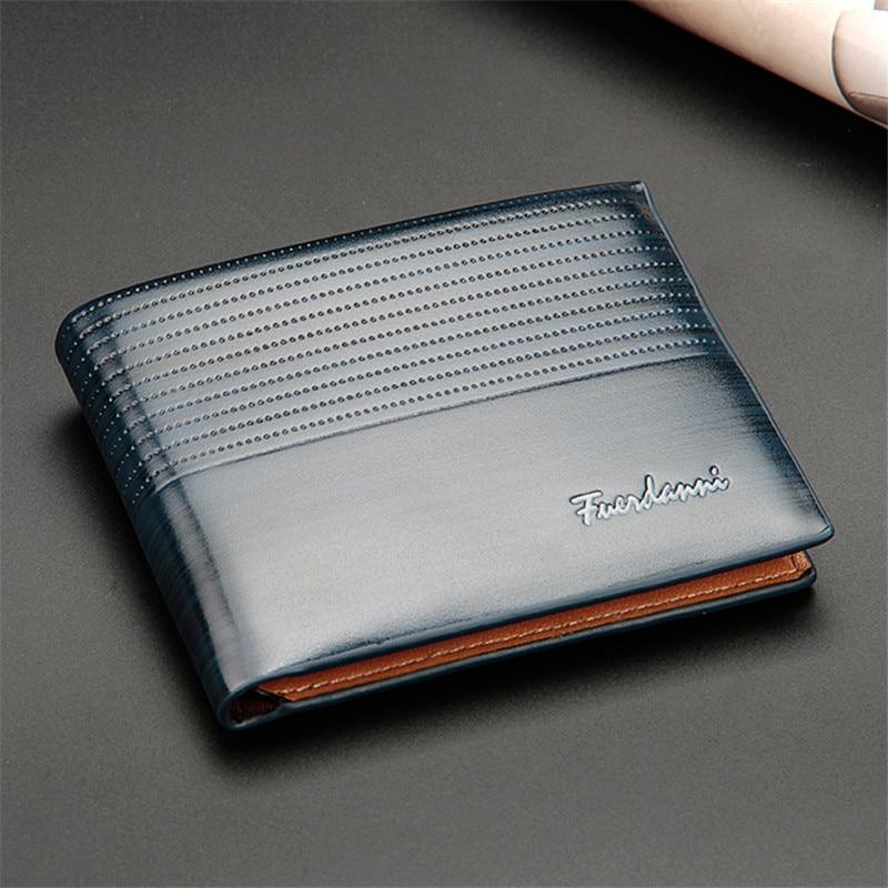 Men’s Classic Thin Leather Wallet in 3 Colors - Wazzi's Wear