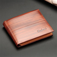Load image into Gallery viewer, Men’s Classic Thin Leather Wallet in 3 Colors - Wazzi&#39;s Wear
