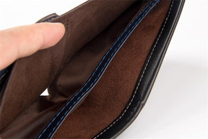 Men’s Classic Thin Leather Wallet in 3 Colors - Wazzi's Wear