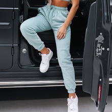 Load image into Gallery viewer, Women&#39;s Fleece Sweatpants with Pockets in 4 Colors Waist 24-35