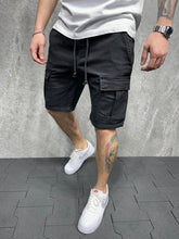 Load image into Gallery viewer, Men’s Multi-Pocket Cargo Shorts in 4 Colors Sizes 34-42