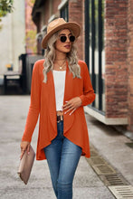 Load image into Gallery viewer, Women’s Solid Open Cardigan with Long Sleeves in 6 Colors S-XXL